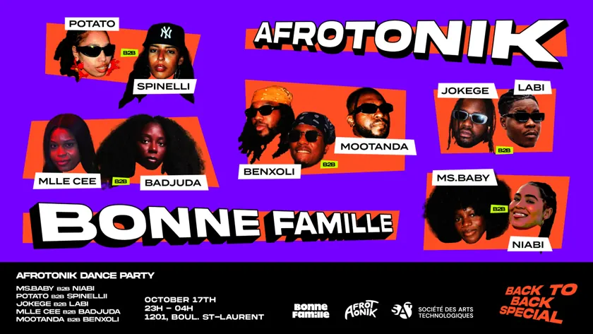 Afrotonik Dance Party в SAT: 18+