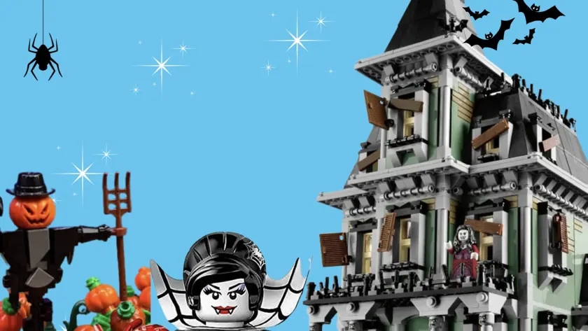 Строим деревню LEGO к Хеллоуину: 7-12 лет