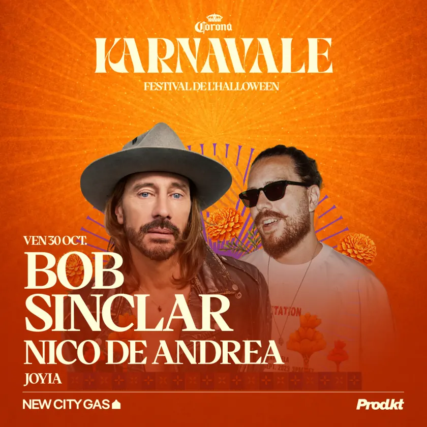 Bob Sinclar / Nico de Andrea в New City Gas: 18+