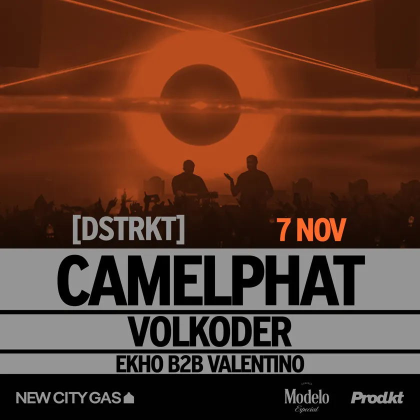 CAMELPHAT / VOLKODER в New City Gas: 18+