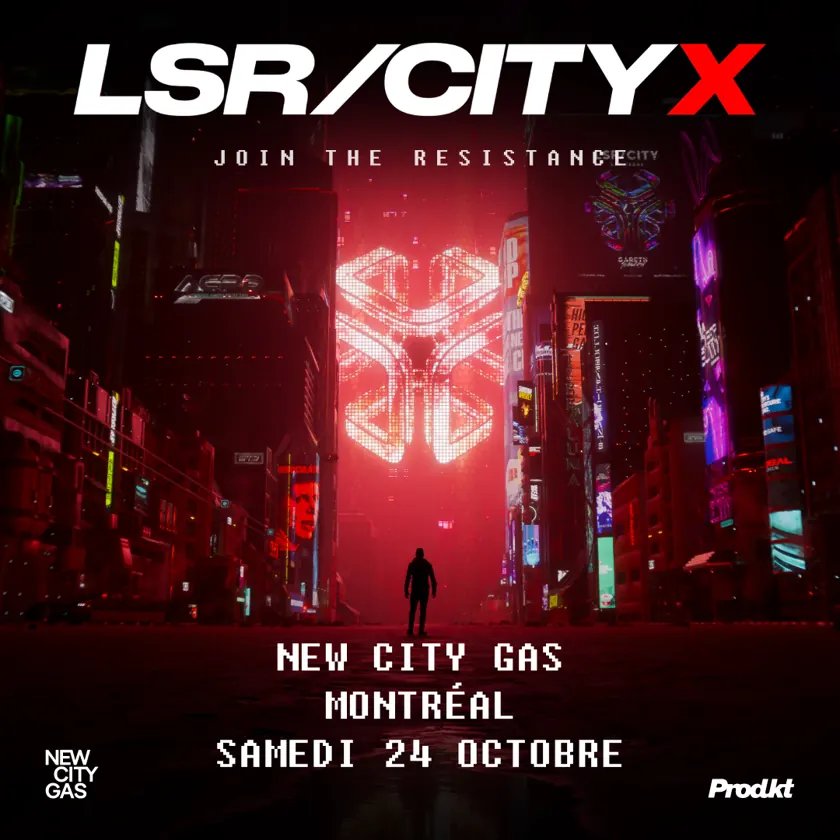 LSR/CITY X by Gareth Emery в New City Gas: 18+