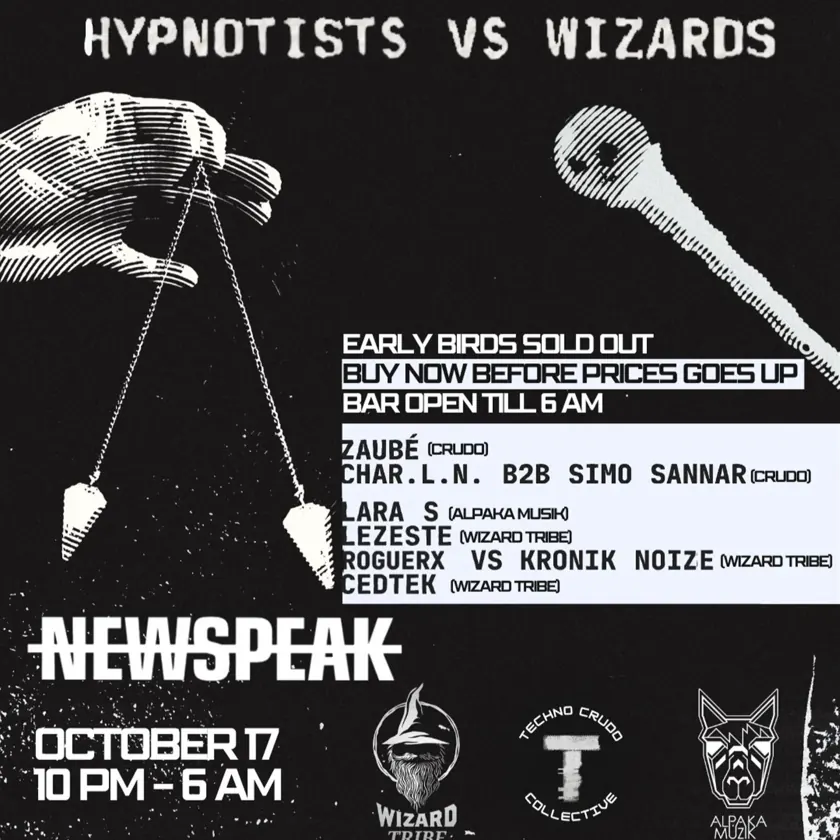 Hypnotists vs. Wizard в Newspeak
