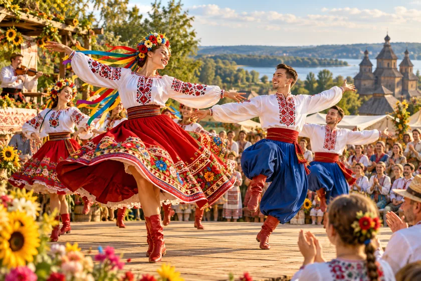 Тематическая иллюстрация / Тематична ілюстрація: Montreal Ukrainian Festival
