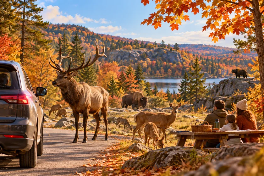 Тематическая иллюстрация / Тематична ілюстрація: Parc Omega