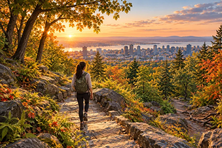 Тематическая иллюстрация / Тематична ілюстрація: Mont Royal