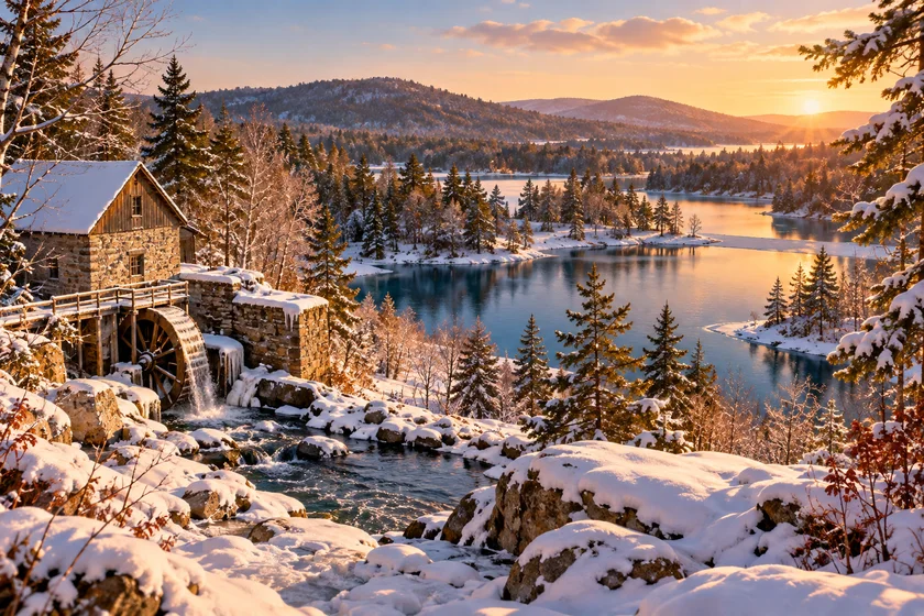 Тематическая иллюстрация / Тематична ілюстрація: Mont-Saint-Bruno