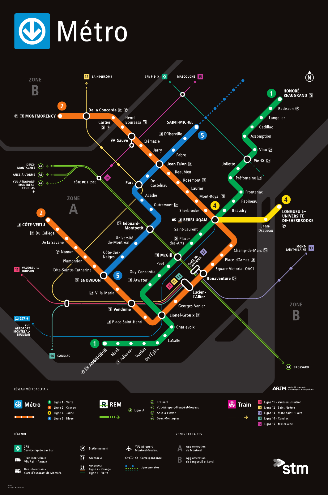 STM: Montréal métro
