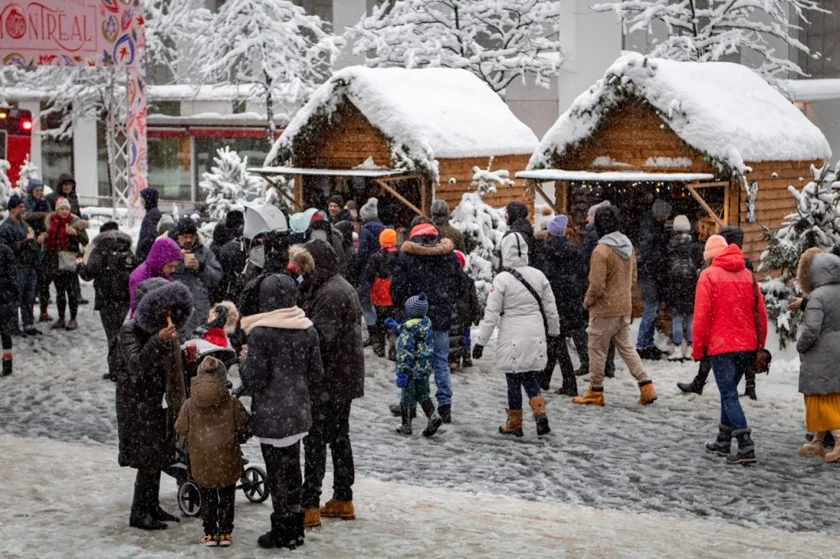 Grand Marché de Noël de Montréal — фото с сайта организатора; прошлое оформление