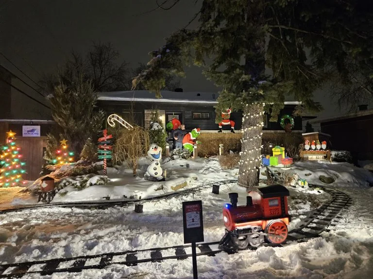 Noël animé — rue Parmentier — архивное фото из источника