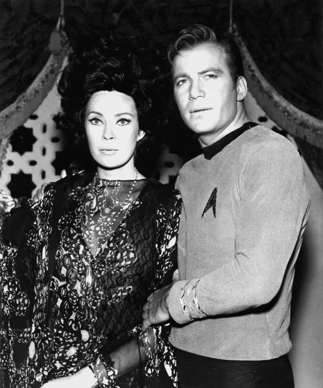 Antoinette Bower и William Shatner: Star Trek, 1967